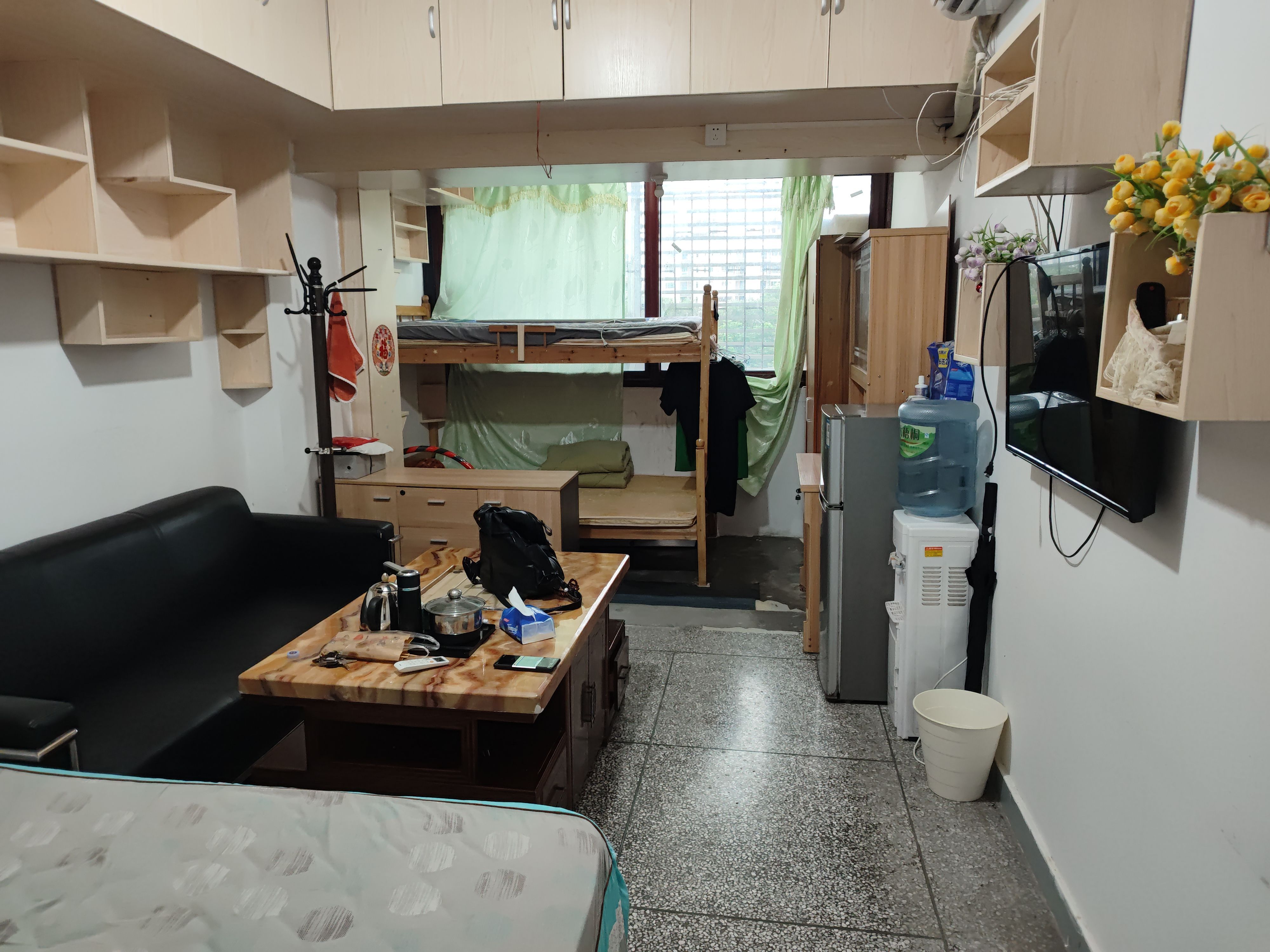 福田车公庙一房，地铁口物业，可居家可做宿舍-珠海天安公寓租房