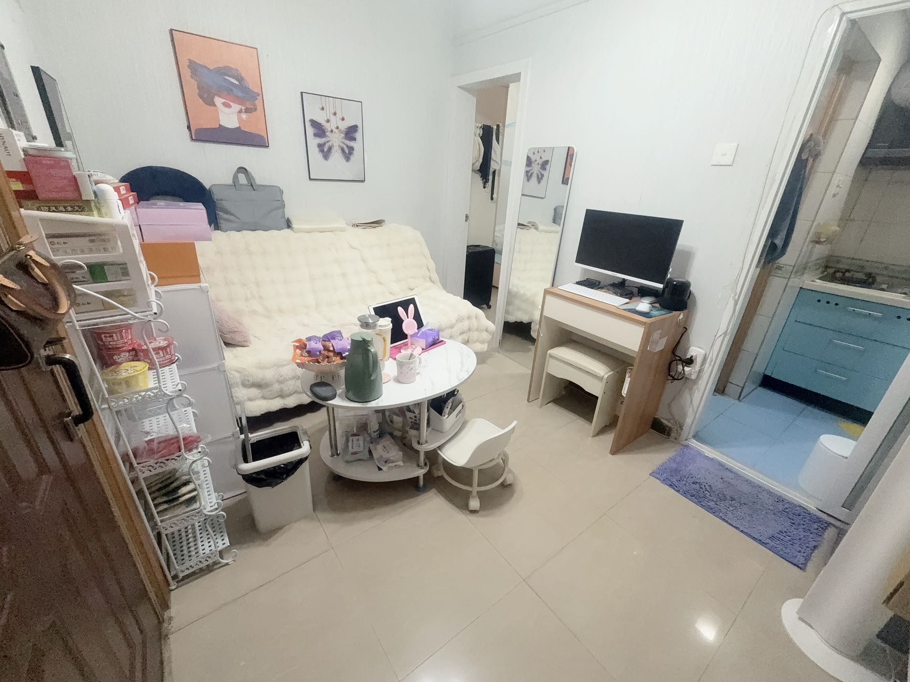 蓝天绿都1房，电梯小高层，孖岭地铁口-深圳蓝天绿都家园二手房