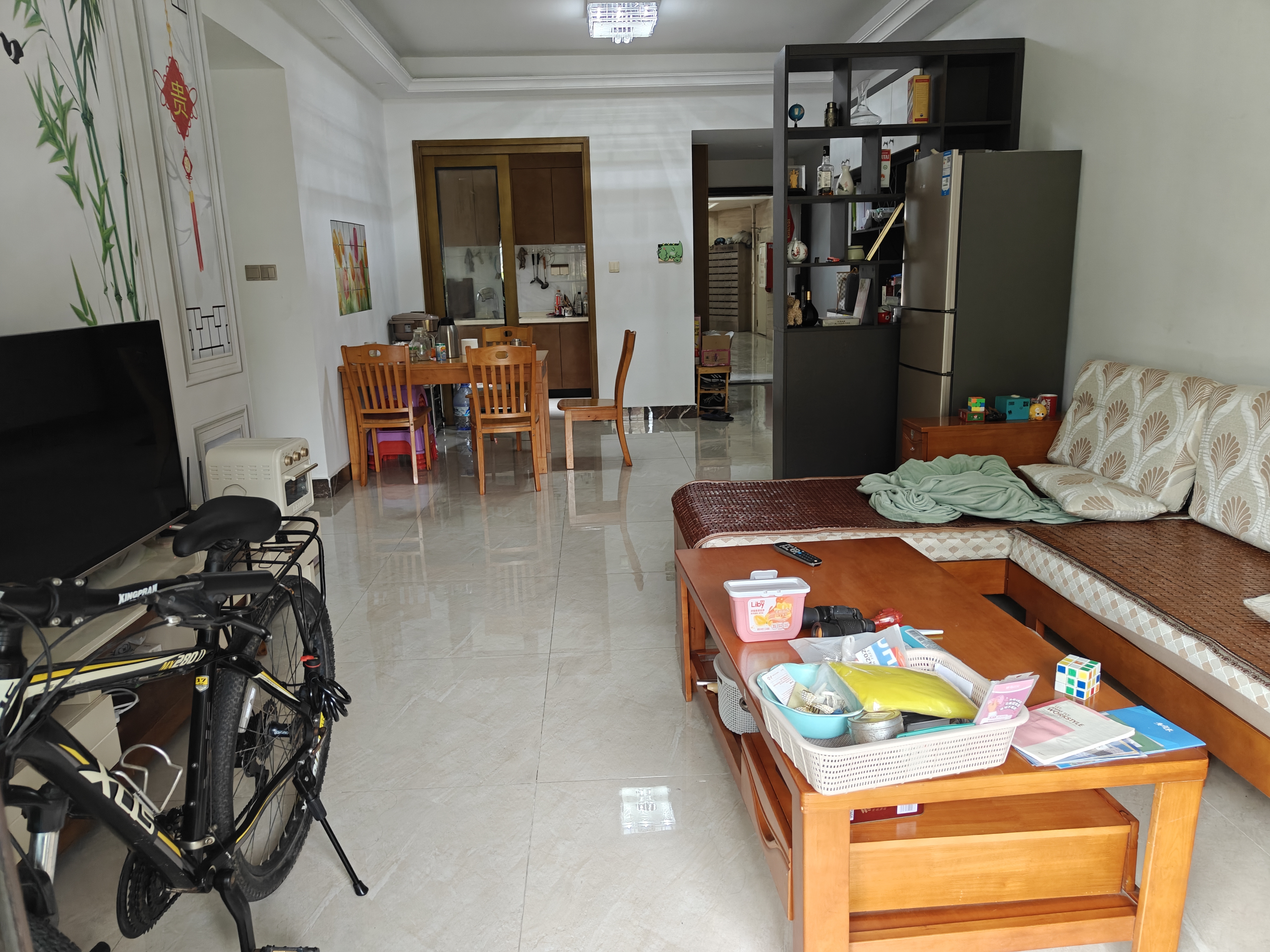 宽敞4室2厅2卫住宅，南北通透，普装可改造，理想家-东莞山水江南花园二手房