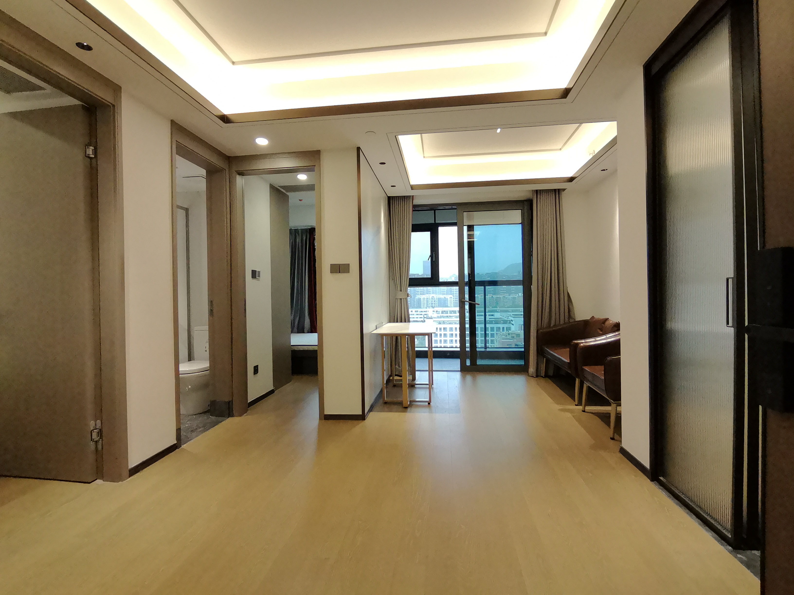 深业鹤塘岭花园客厅-1