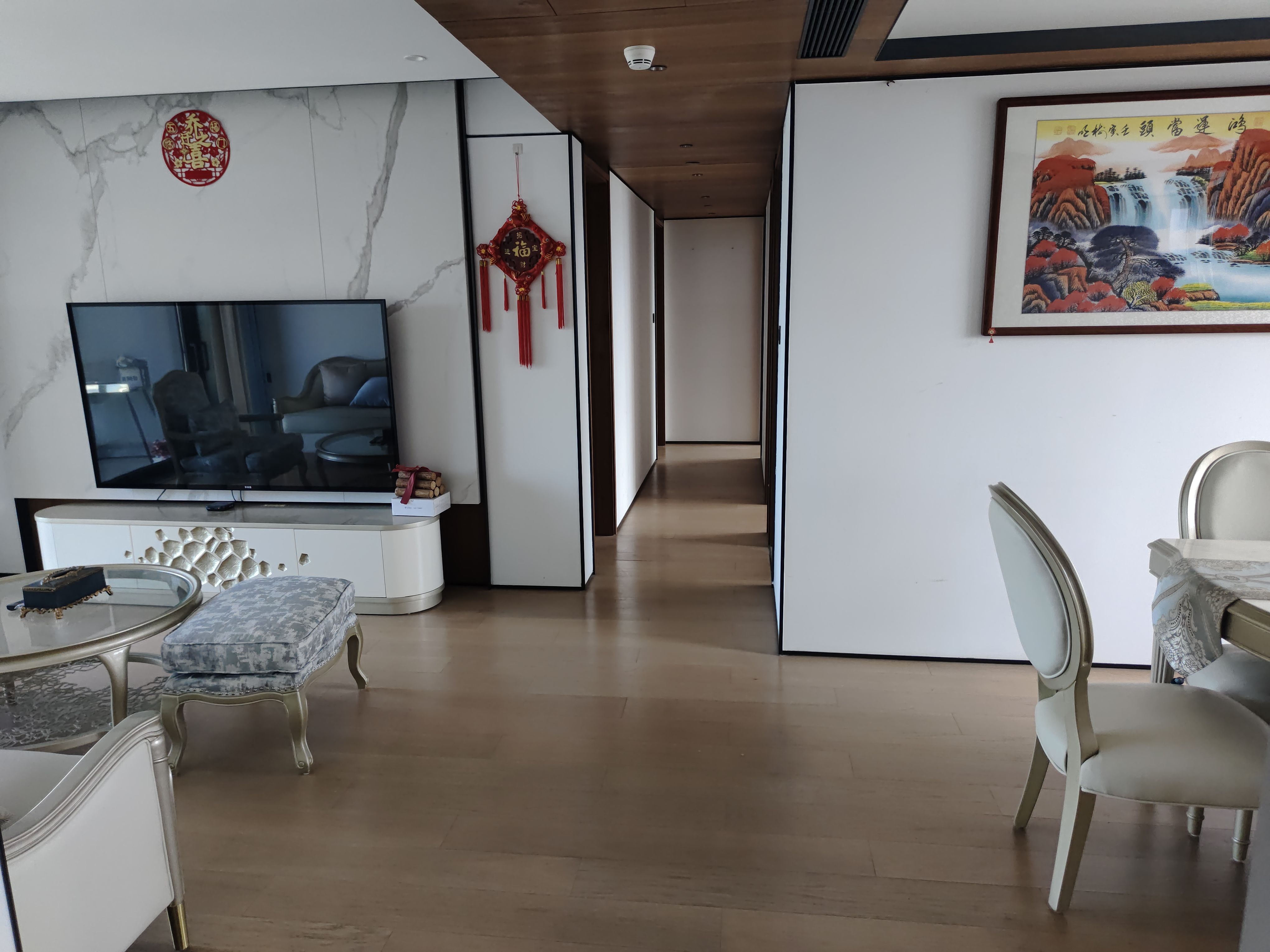 前海核心区精装大户型出租，使用率高，格局方正实用-中山招商领玺家园租房