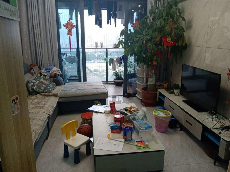 鸿荣源壹成中心花园9区客厅-1