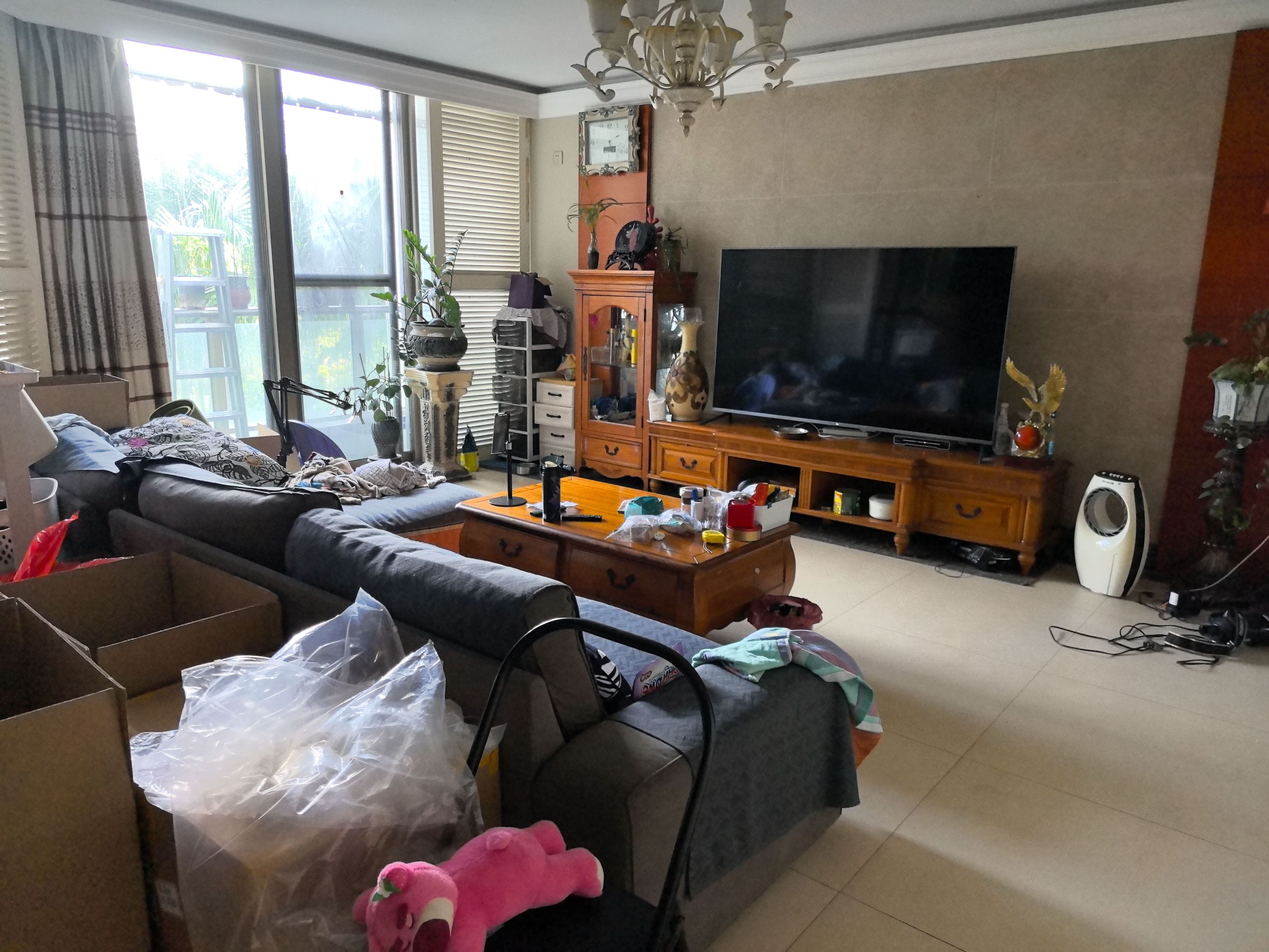 万科金域蓝湾二期客厅-1