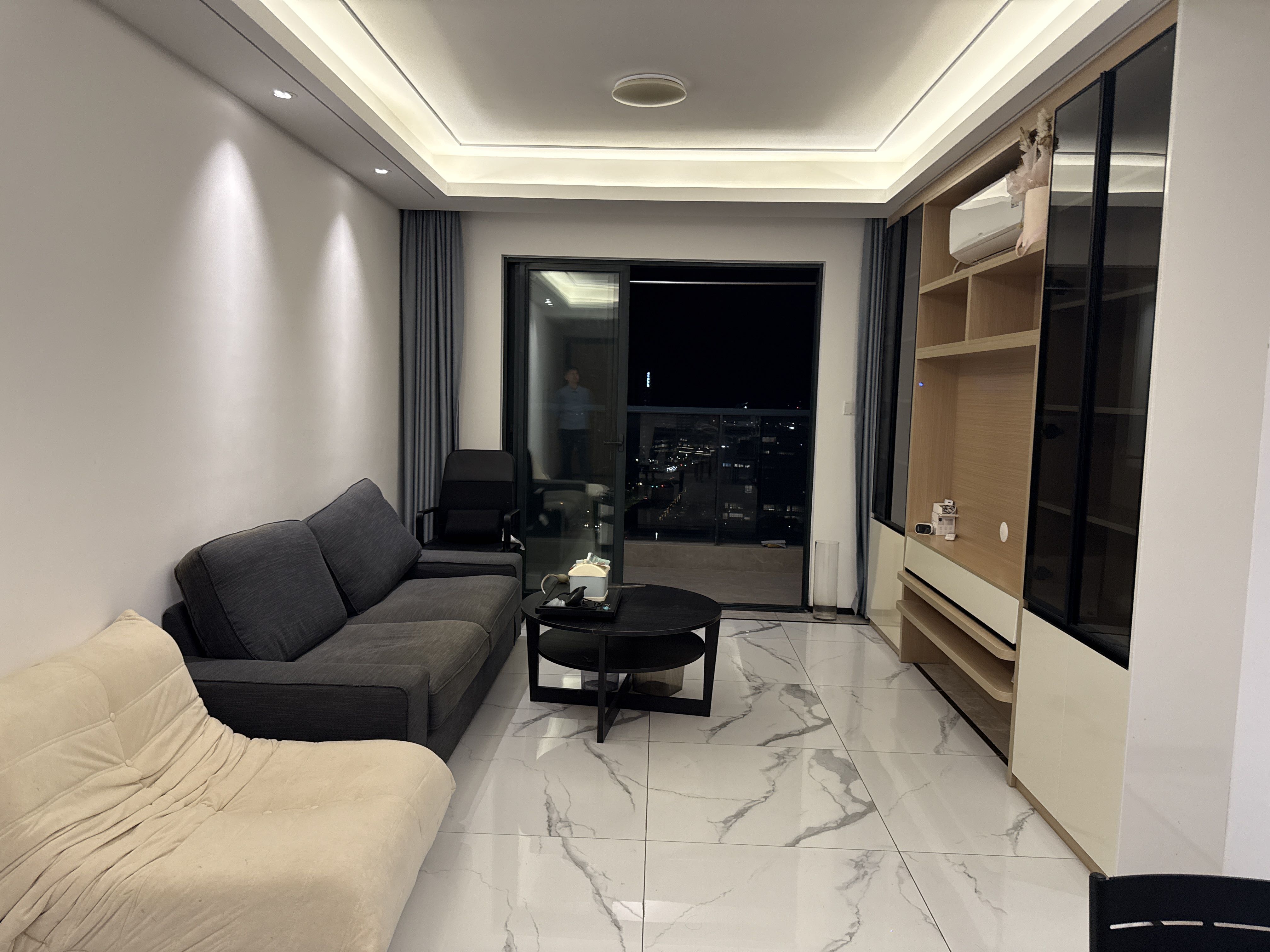 标准开间，精装修-深圳中海万锦熙岸华庭租房