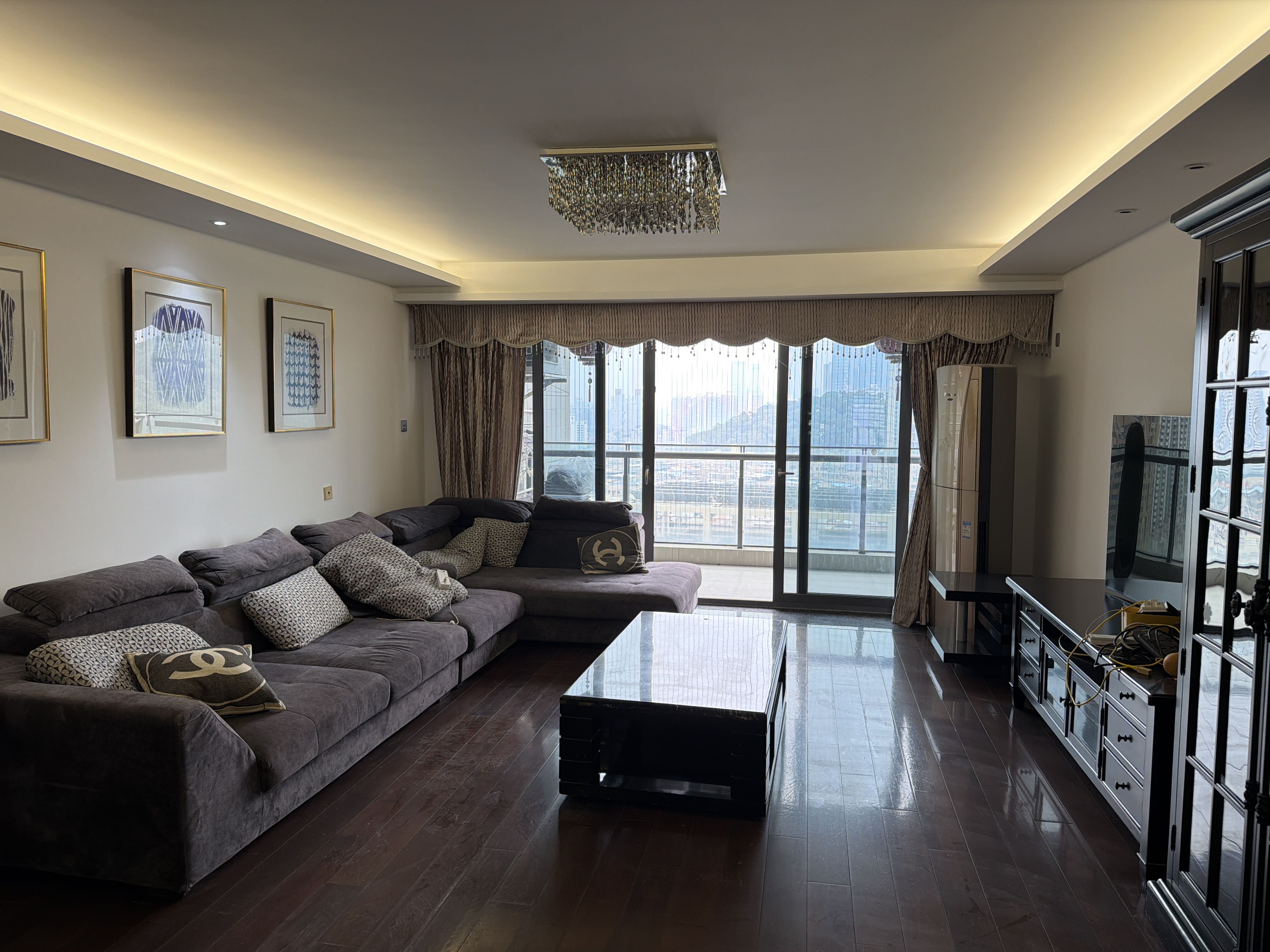 08年花园小区，车位充足，人车分流，精装南北通5房诚心出租-深圳百仕达花园五期(乐湖)租房