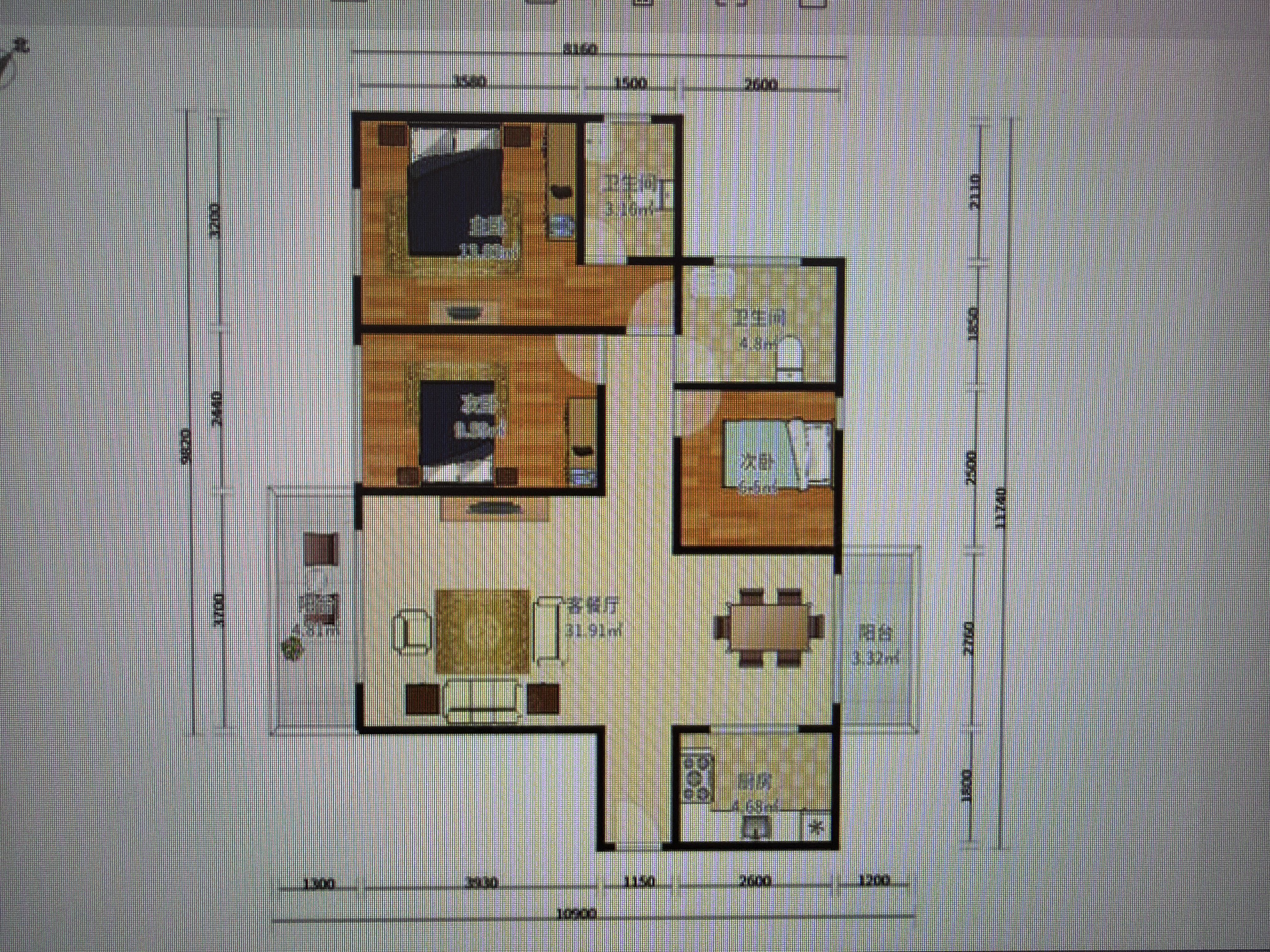 松湖碧桂园 4房2厅2卫 122.39㎡-东莞松湖碧桂园租房