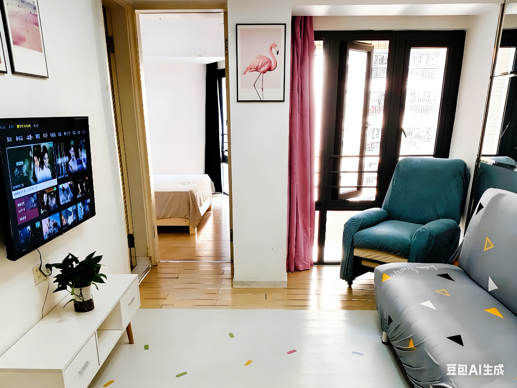 京基东方颐园 2房2厅1卫 45.48㎡-深圳京基东方颐园租房