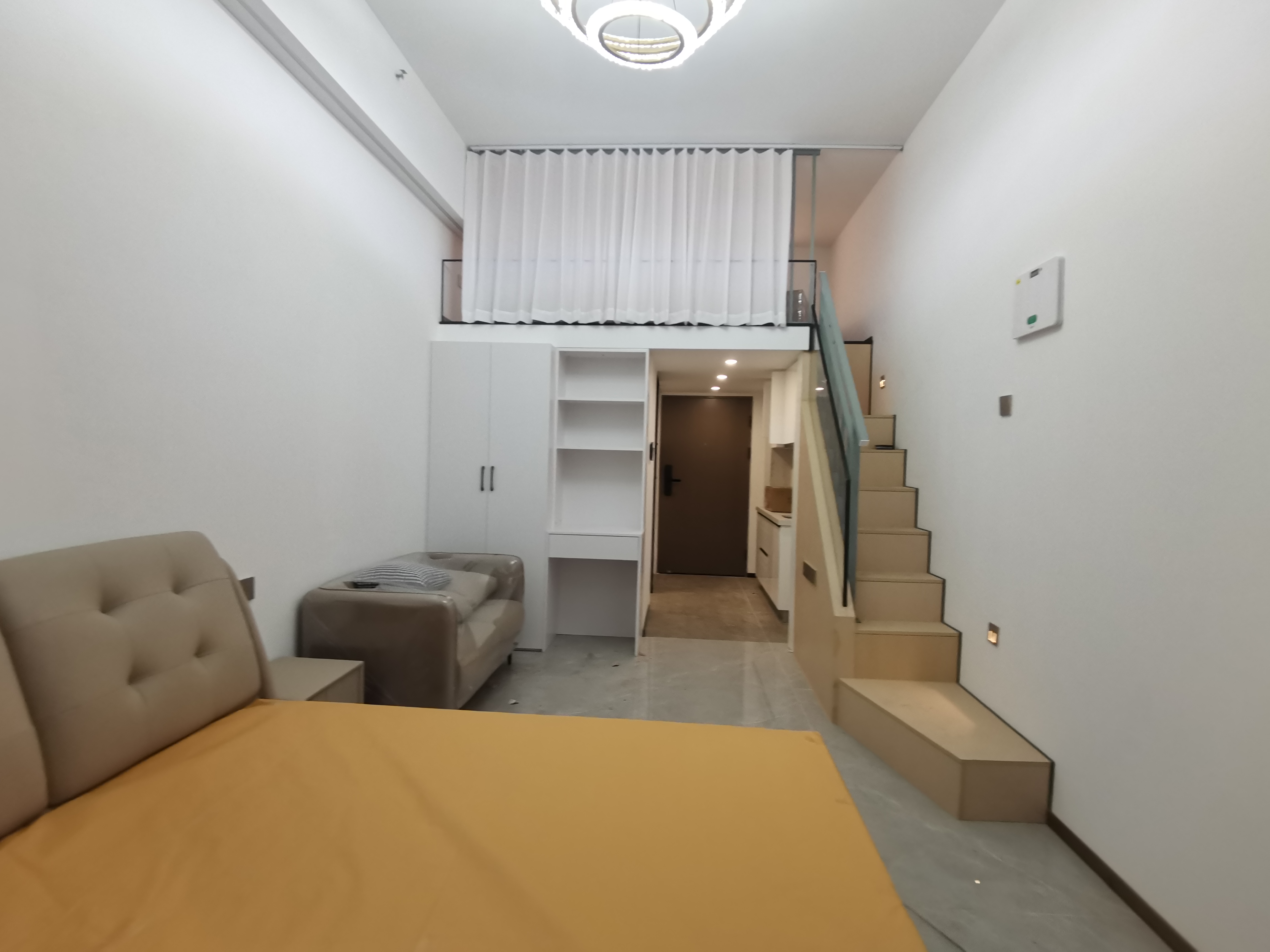 精装复式2室1厅1卫户型步行6分钟到上屋地铁站家电齐拎包入住-深圳和合时代大厦租房