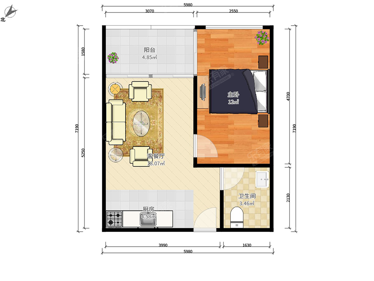 盛世名门户型图