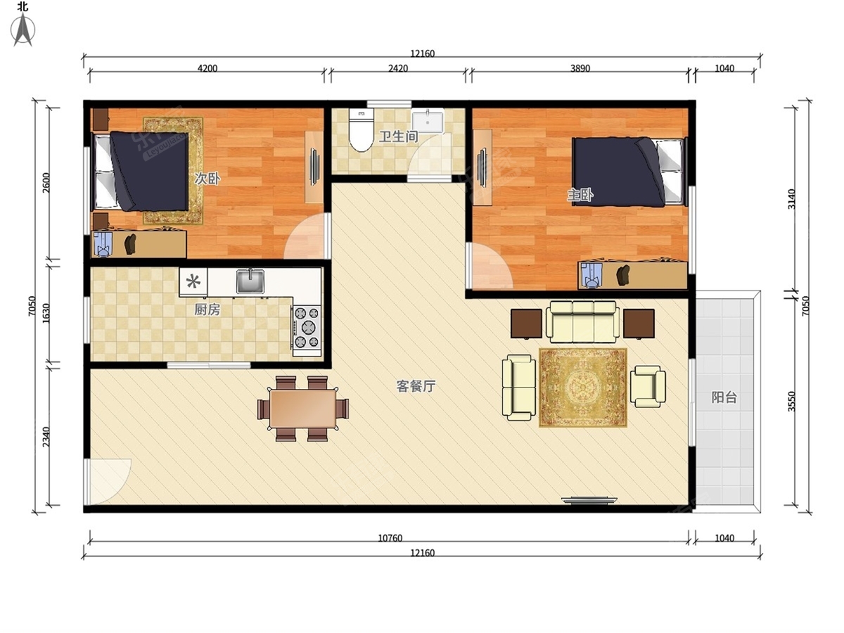 嘉信城市花园三期户型图