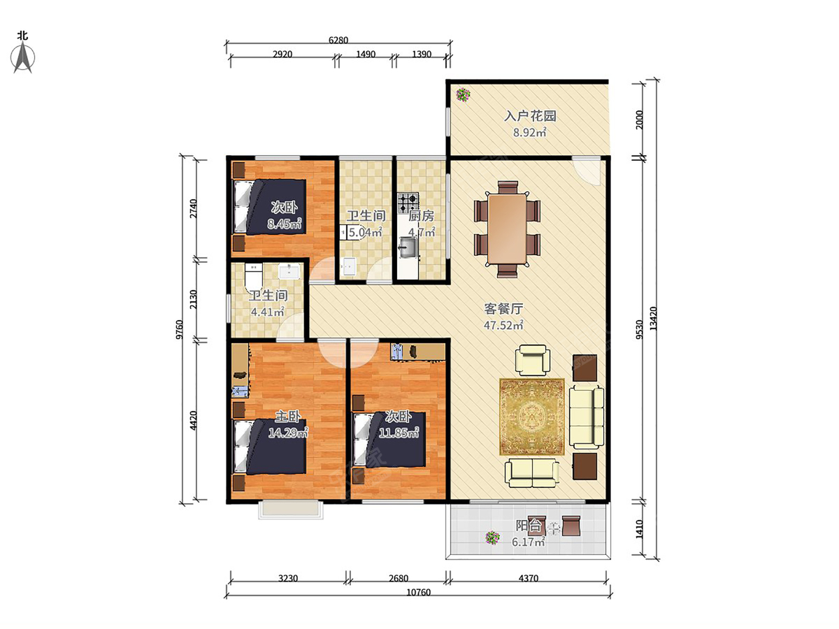 锦绣御园户型图