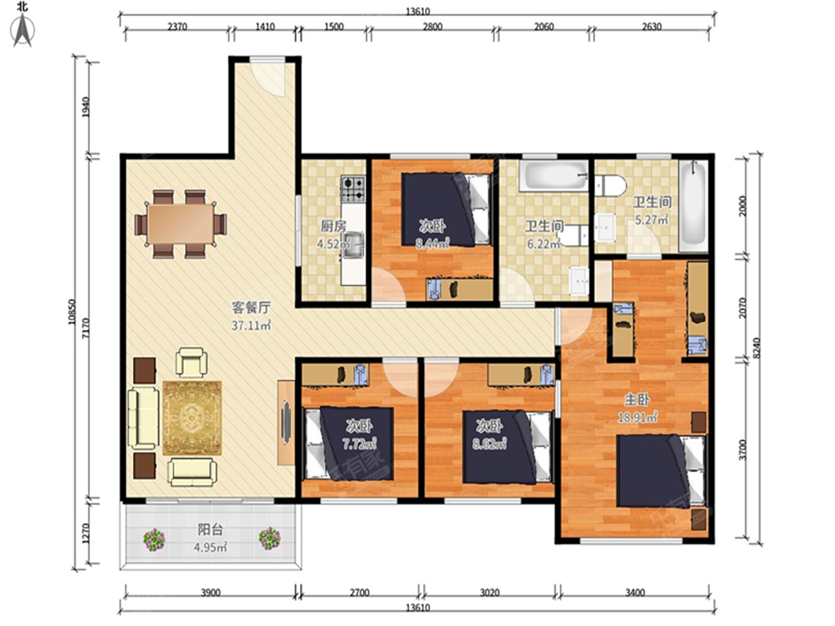 花样年江山(黄江)户型图