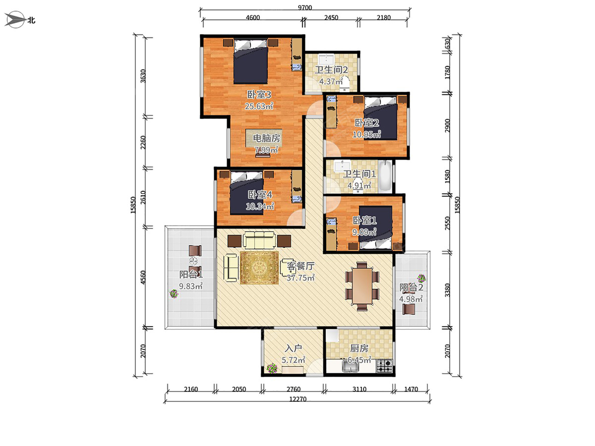 东江学府五期户型图
