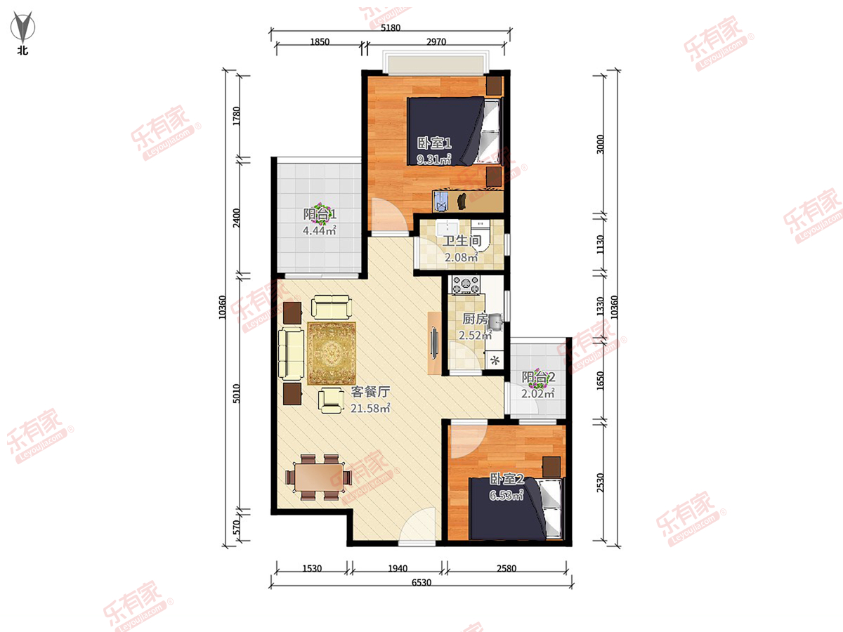 TCL雅馨居户型图