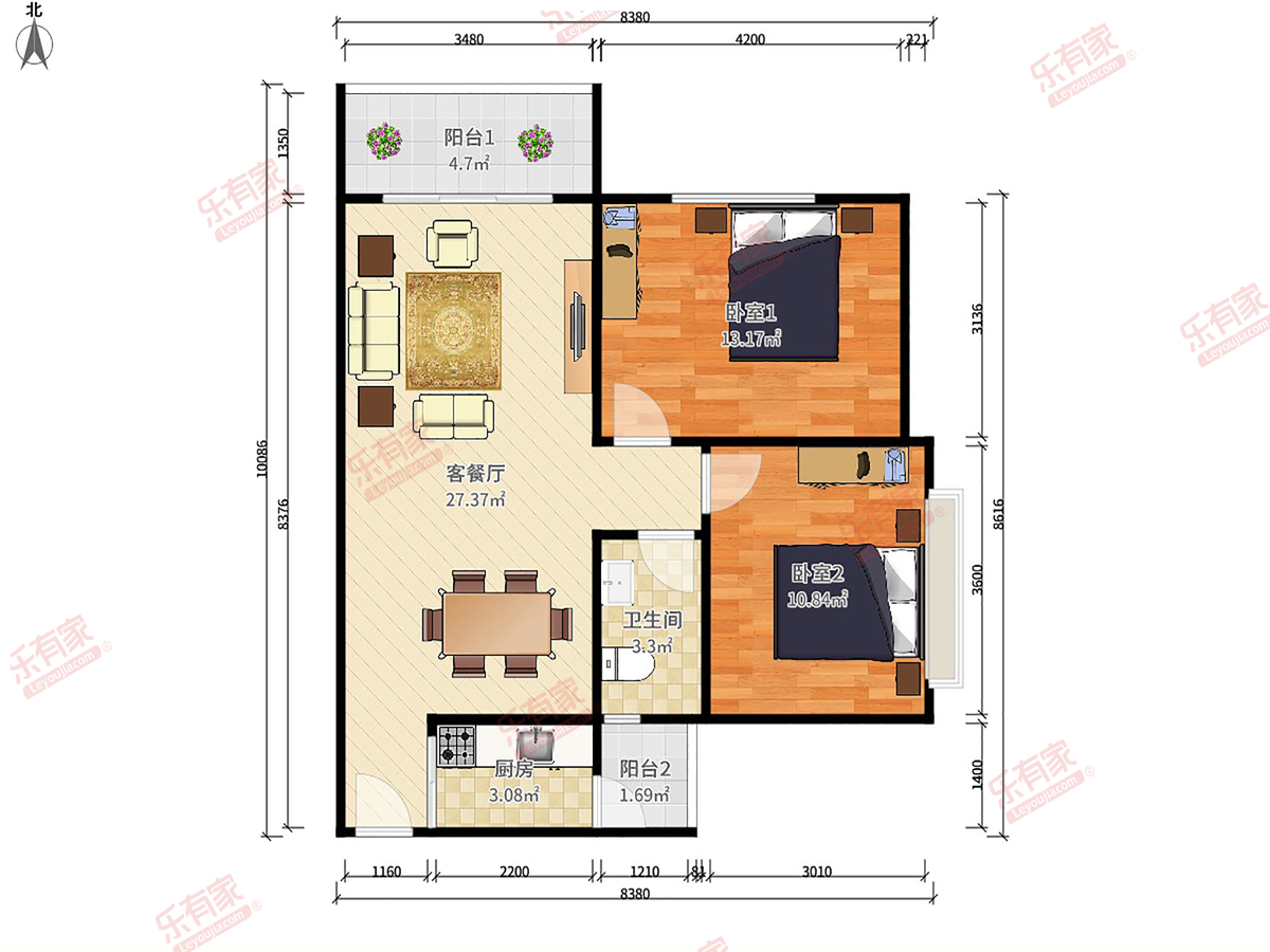 粤顺豪庭4期户型图