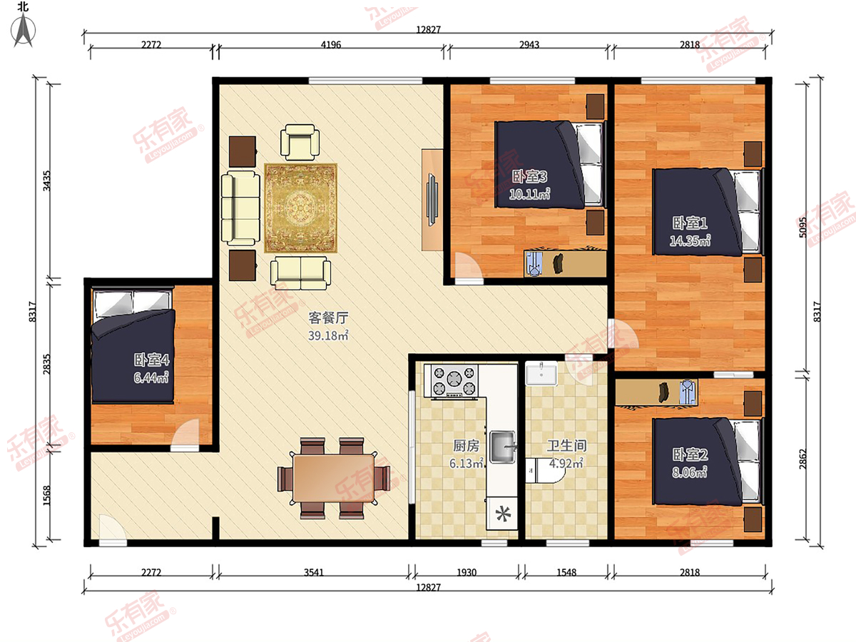 宝安24区住宅楼户型图