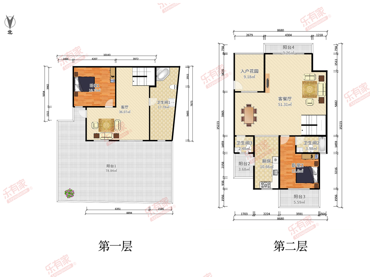 阳光翠苑户型图