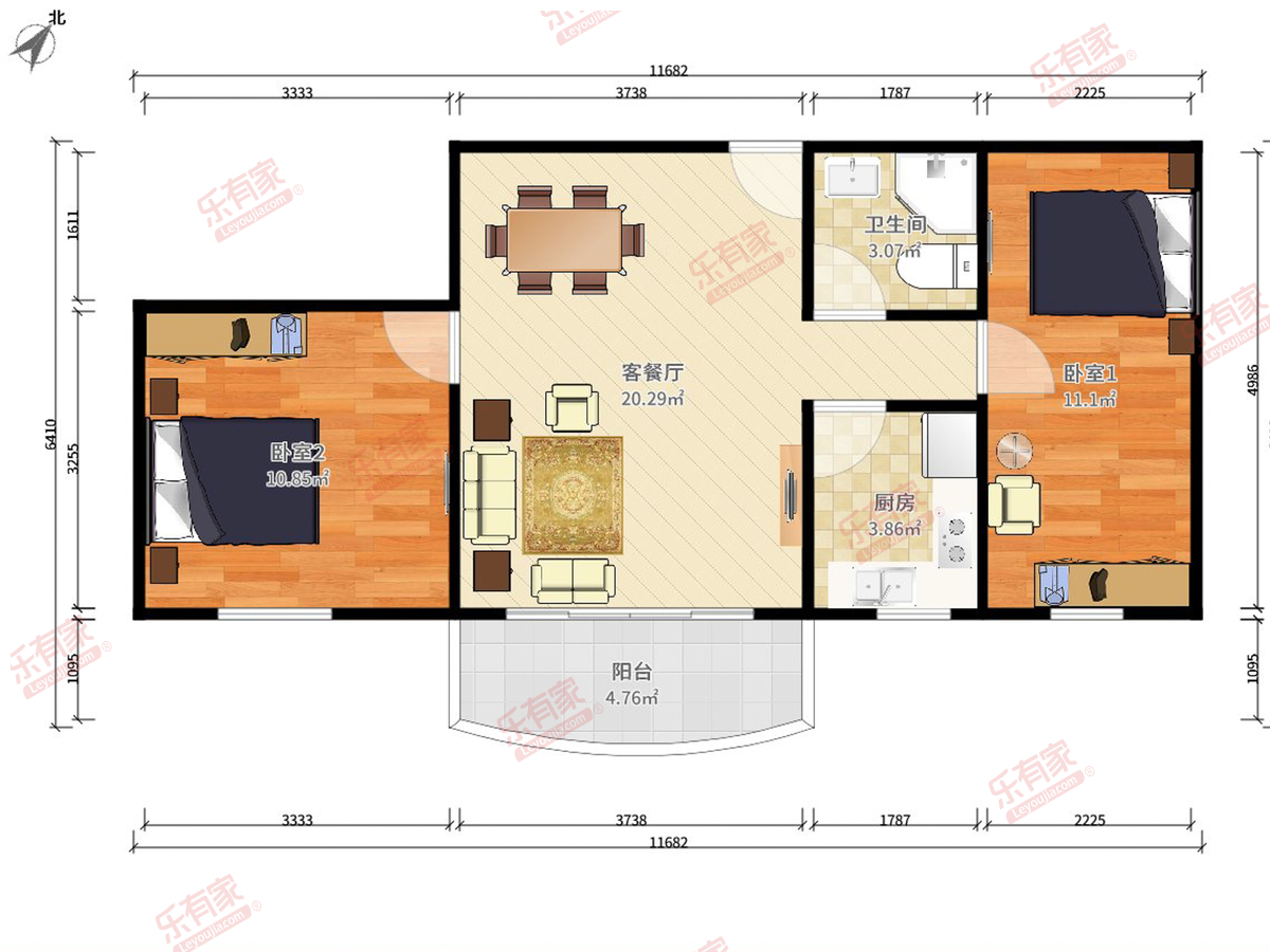 南洲名苑户型图