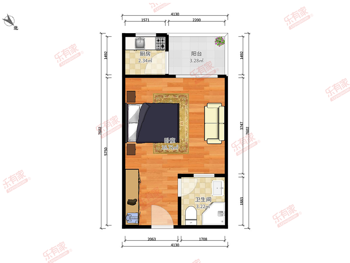 欧阳锦华公寓商住楼户型图