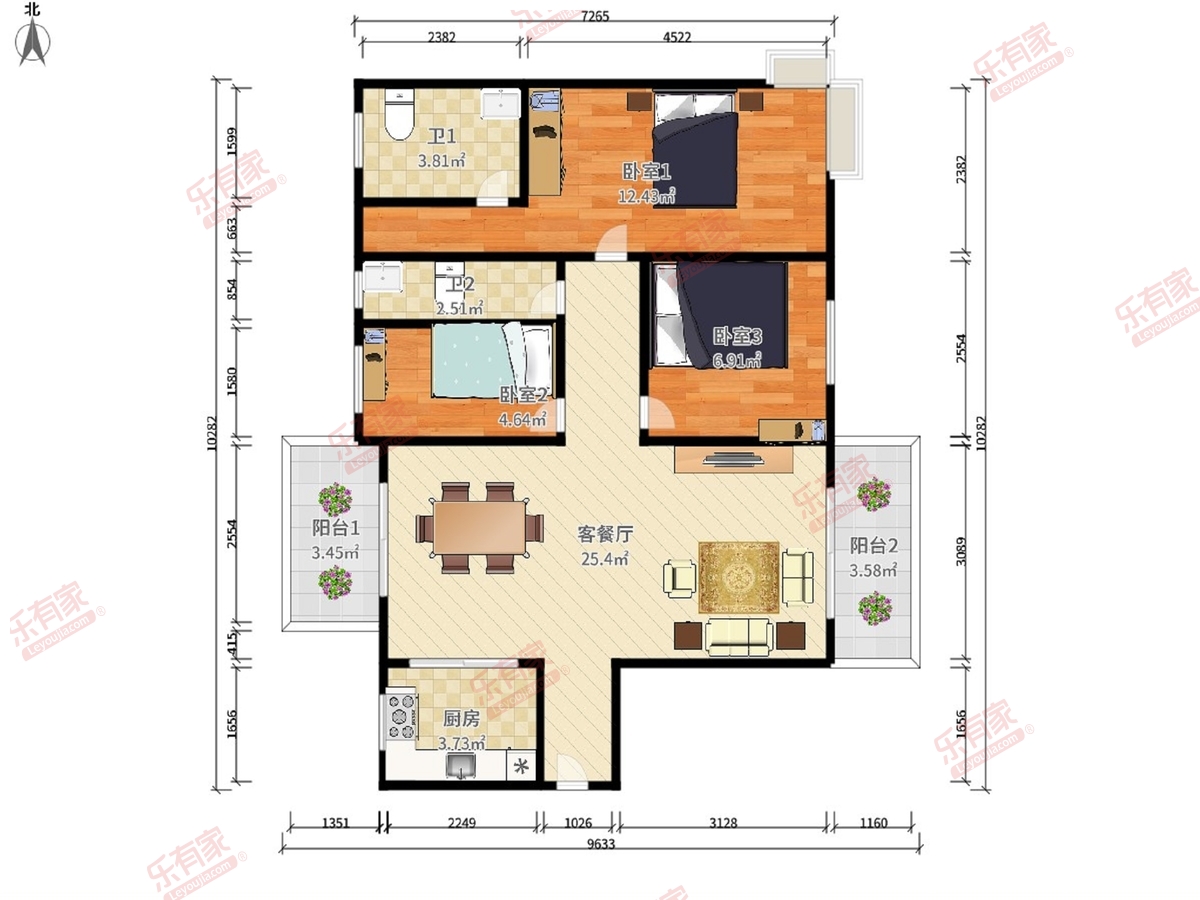 松湖碧桂园户型图