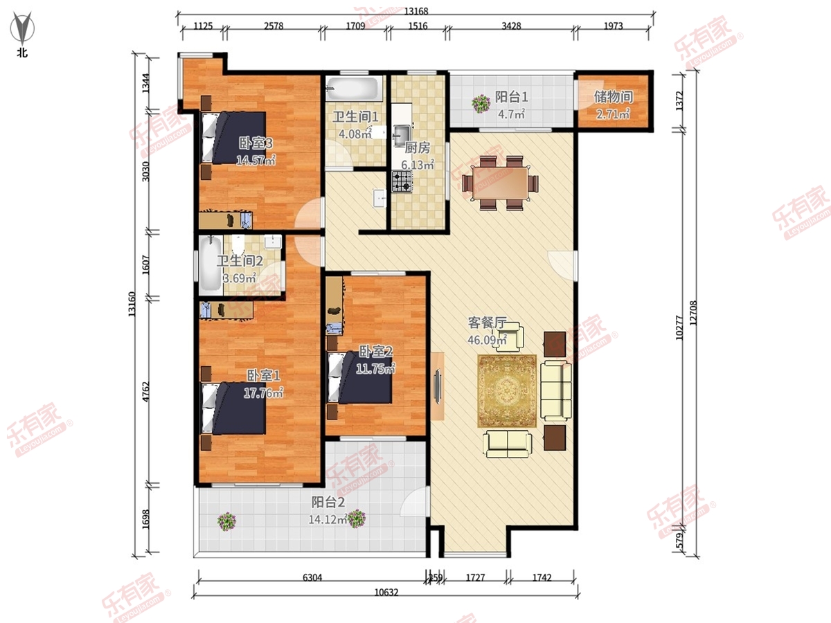 鸣溪谷户型图