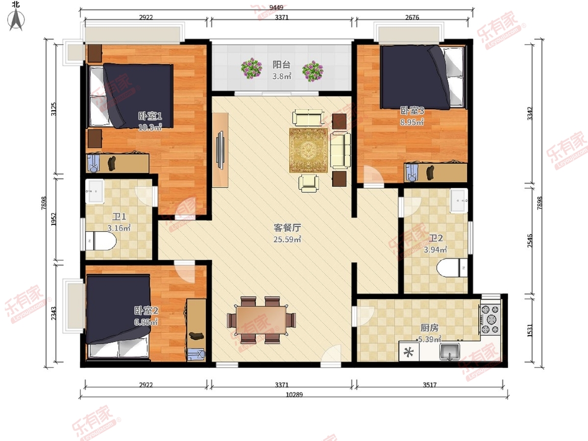 启迪协信深圳科技园户型图