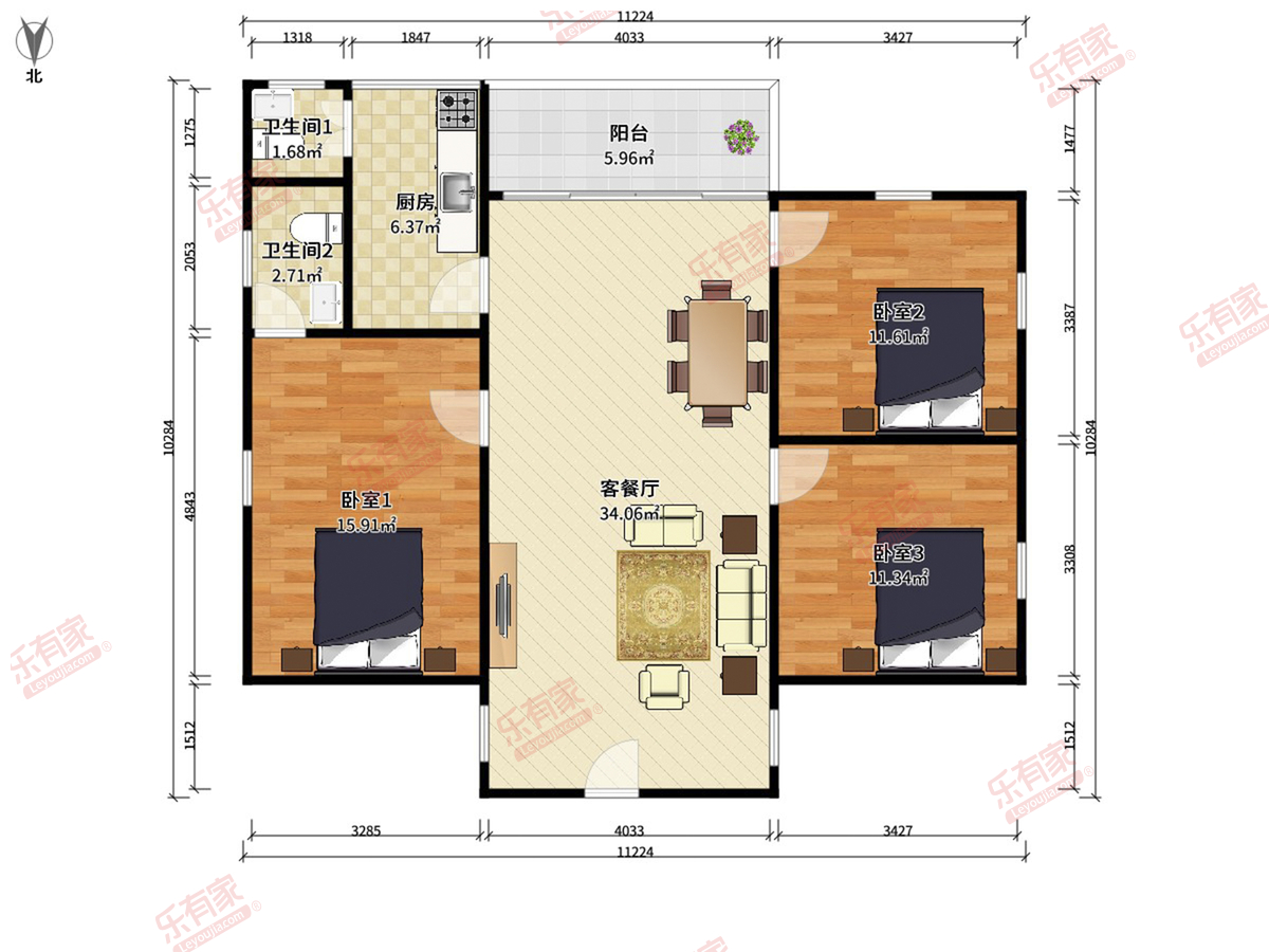 雅怡居户型图