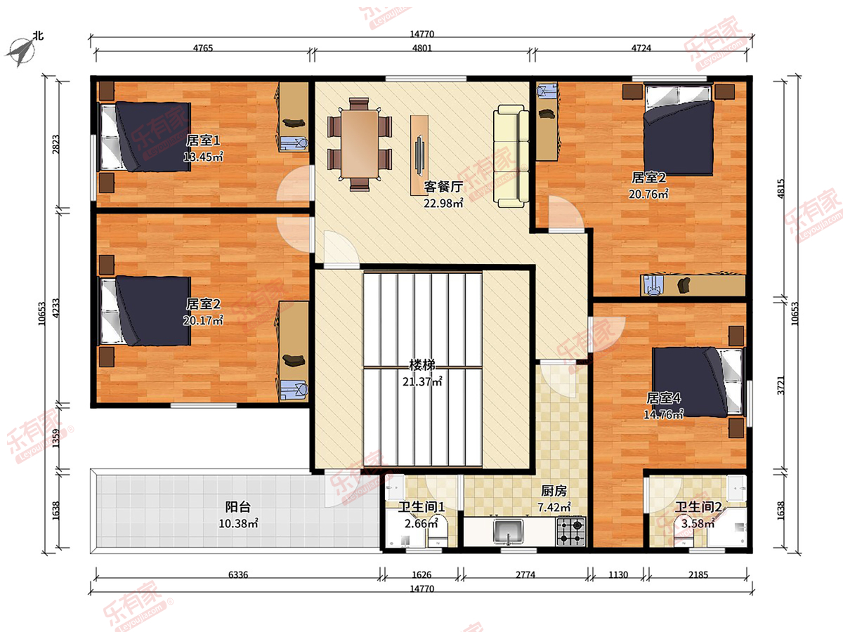 银潭一路7号户型图