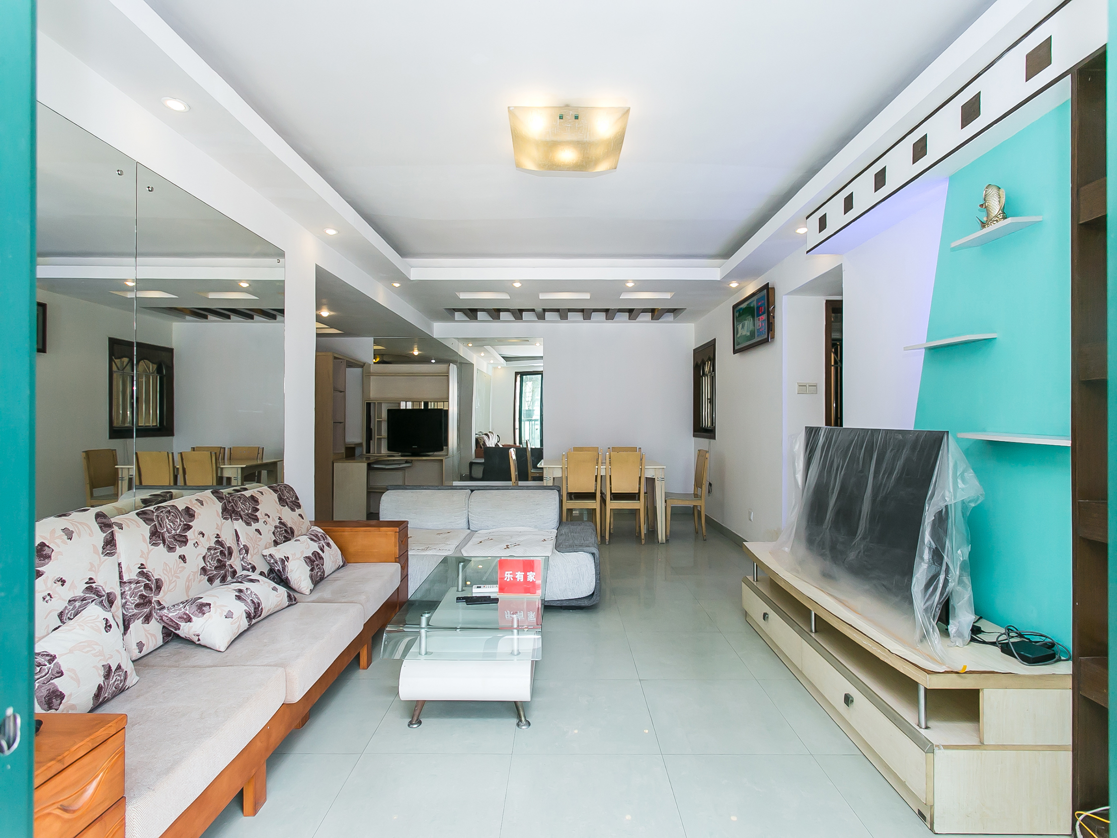 泰华明珠东北精装3室2厅118.43m²-中山泰华明珠租房
