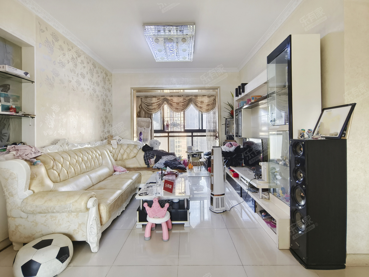 丽景城 东 普装 3室 2厅 98.41m² 