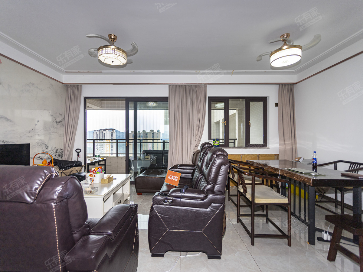 龙岗大道旁，隆腾盛世139平大5房，价格可议。-惠州隆腾盛世花园二手房