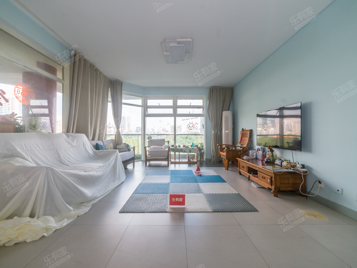 安静不吵，看四海公园，景观很好，南北通透，超大入户-珠海雍景轩二手房
