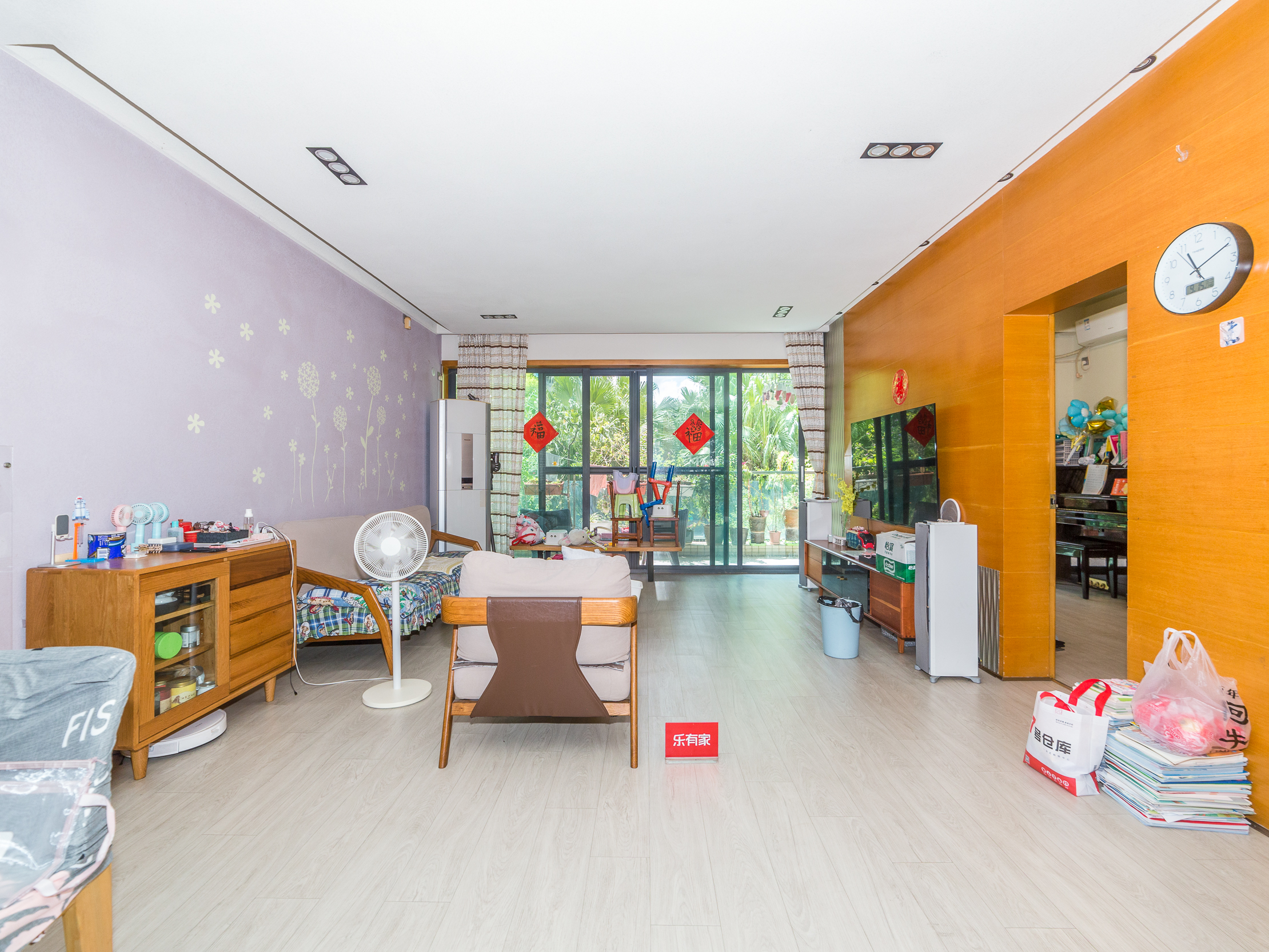 天健现代城大4房后排看花园户型，业主诚心出！