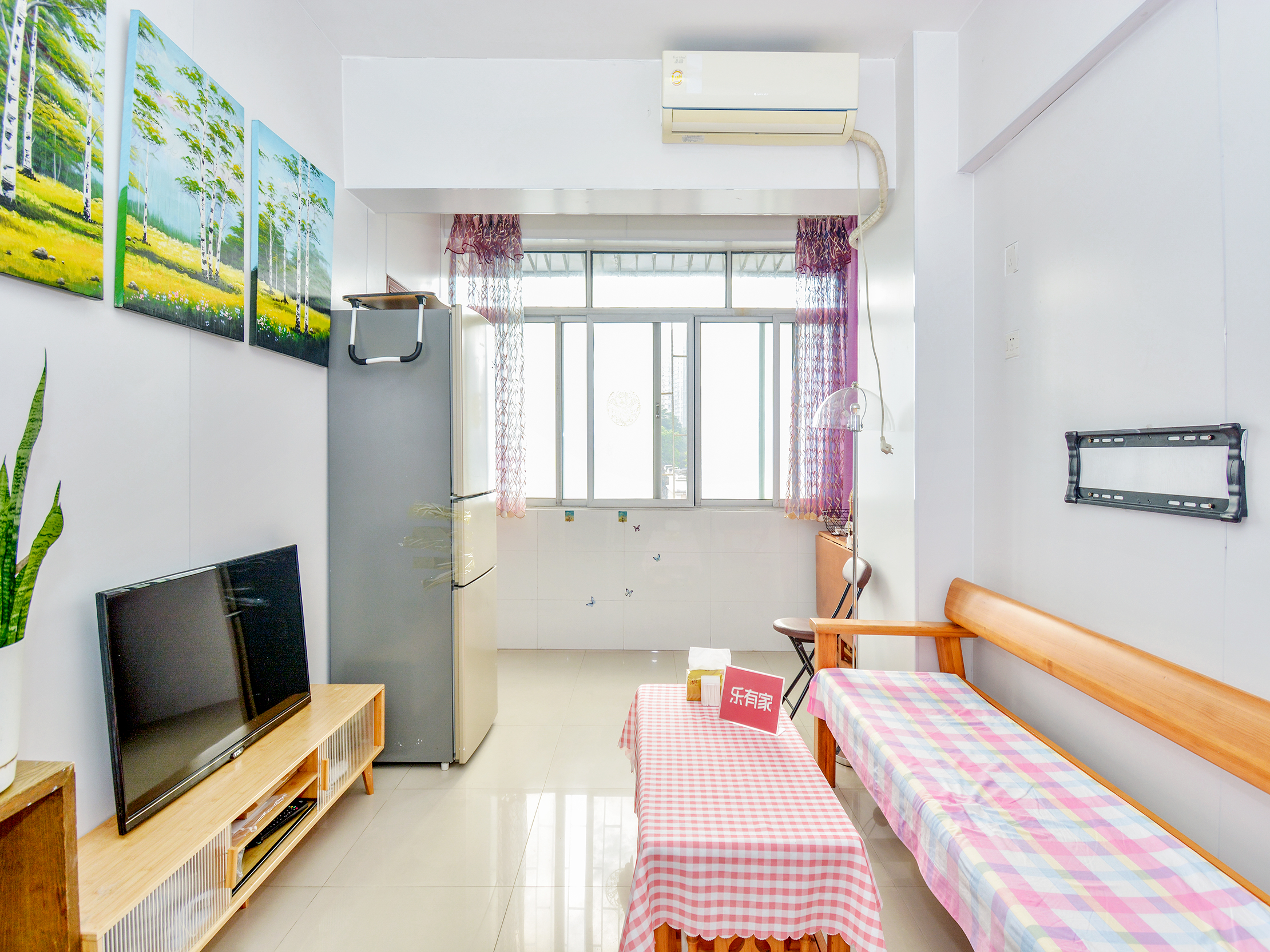 上梅林花园社区两房、安静不吵、看房方便-深圳先科花园一期租房