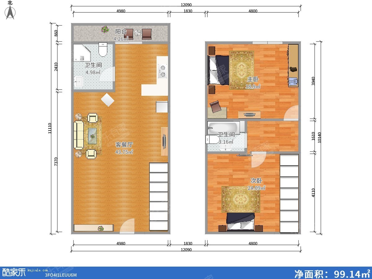 泰豪广场户型图