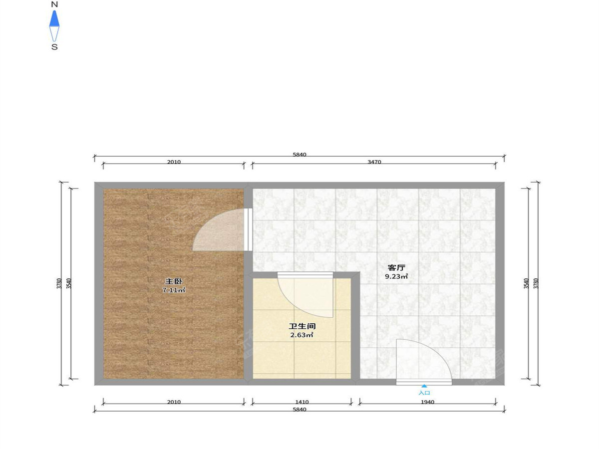 城南接圭里新村户型图