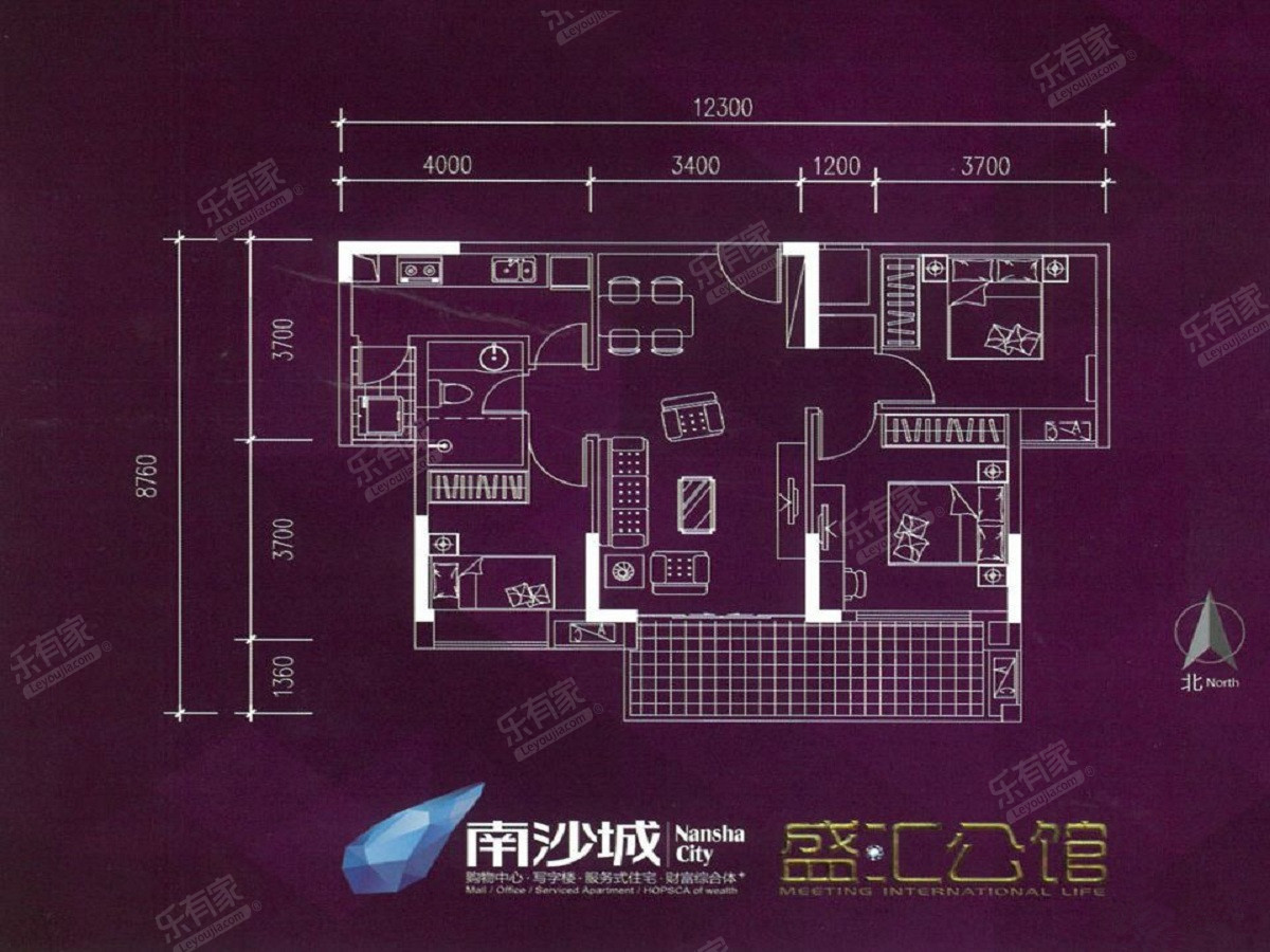 南沙城户型图