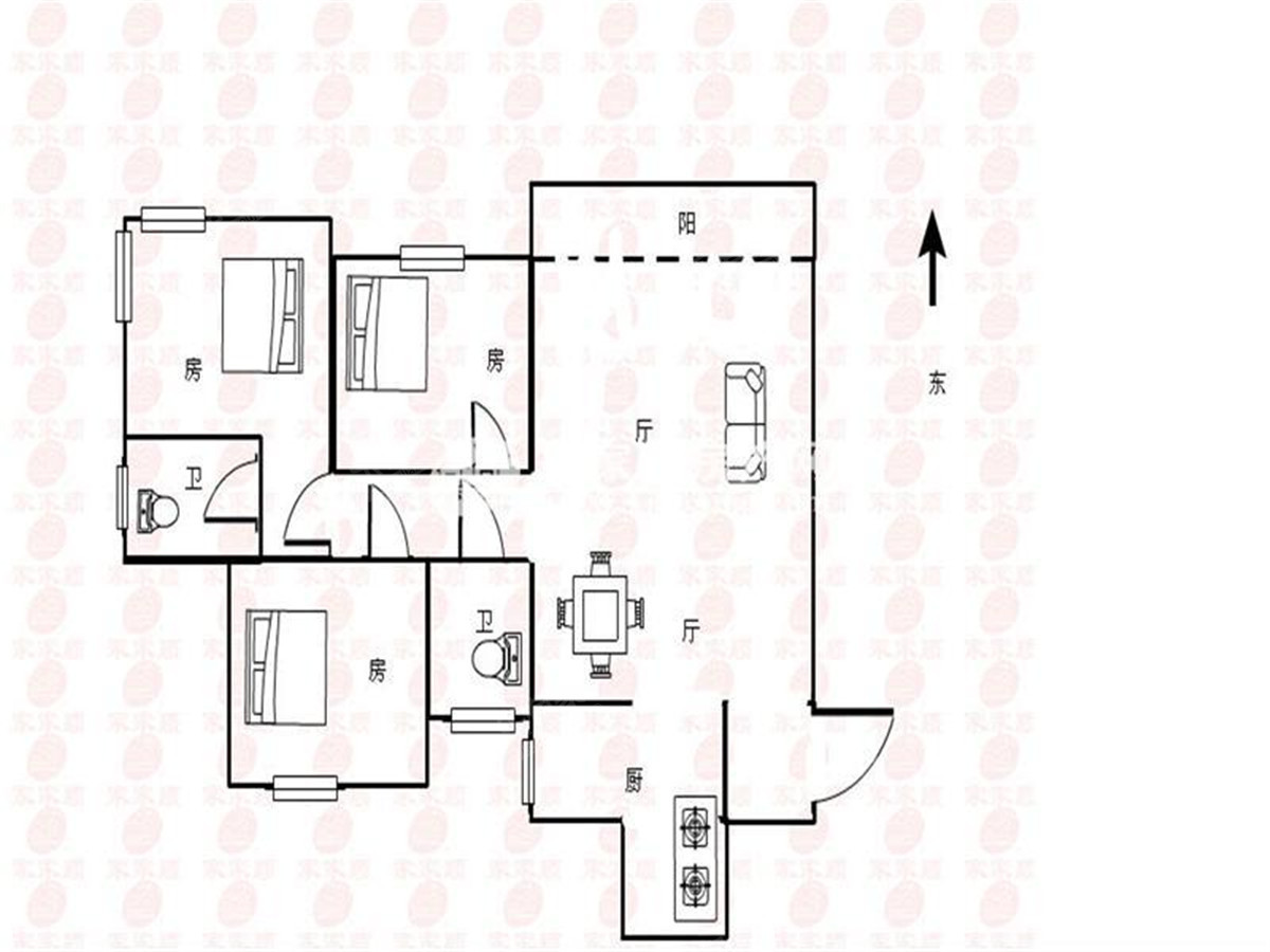 丽园新村户型图