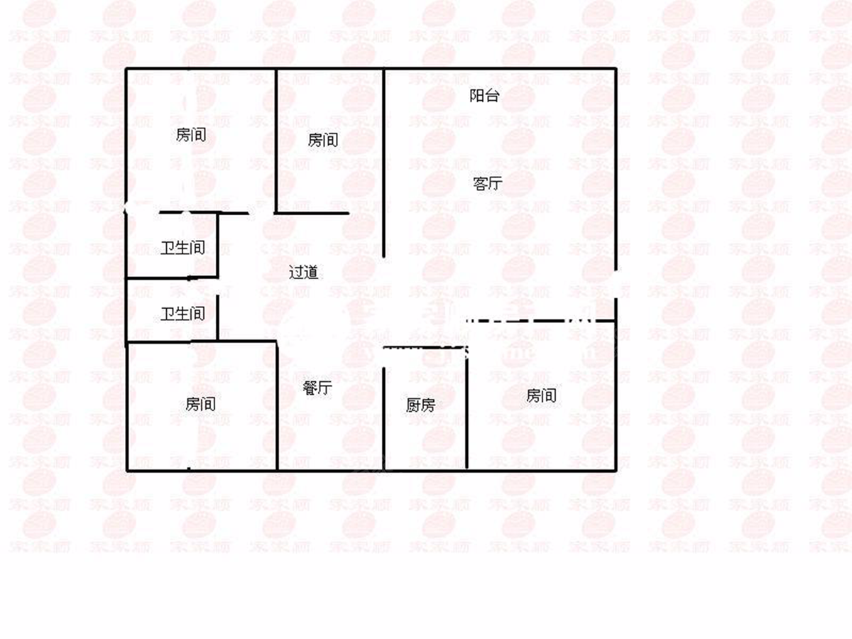 平丽花园户型图