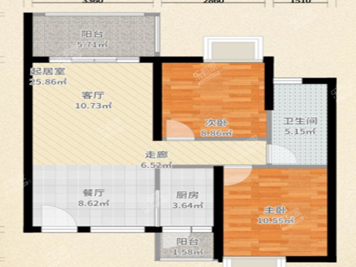 优山悦海户型图