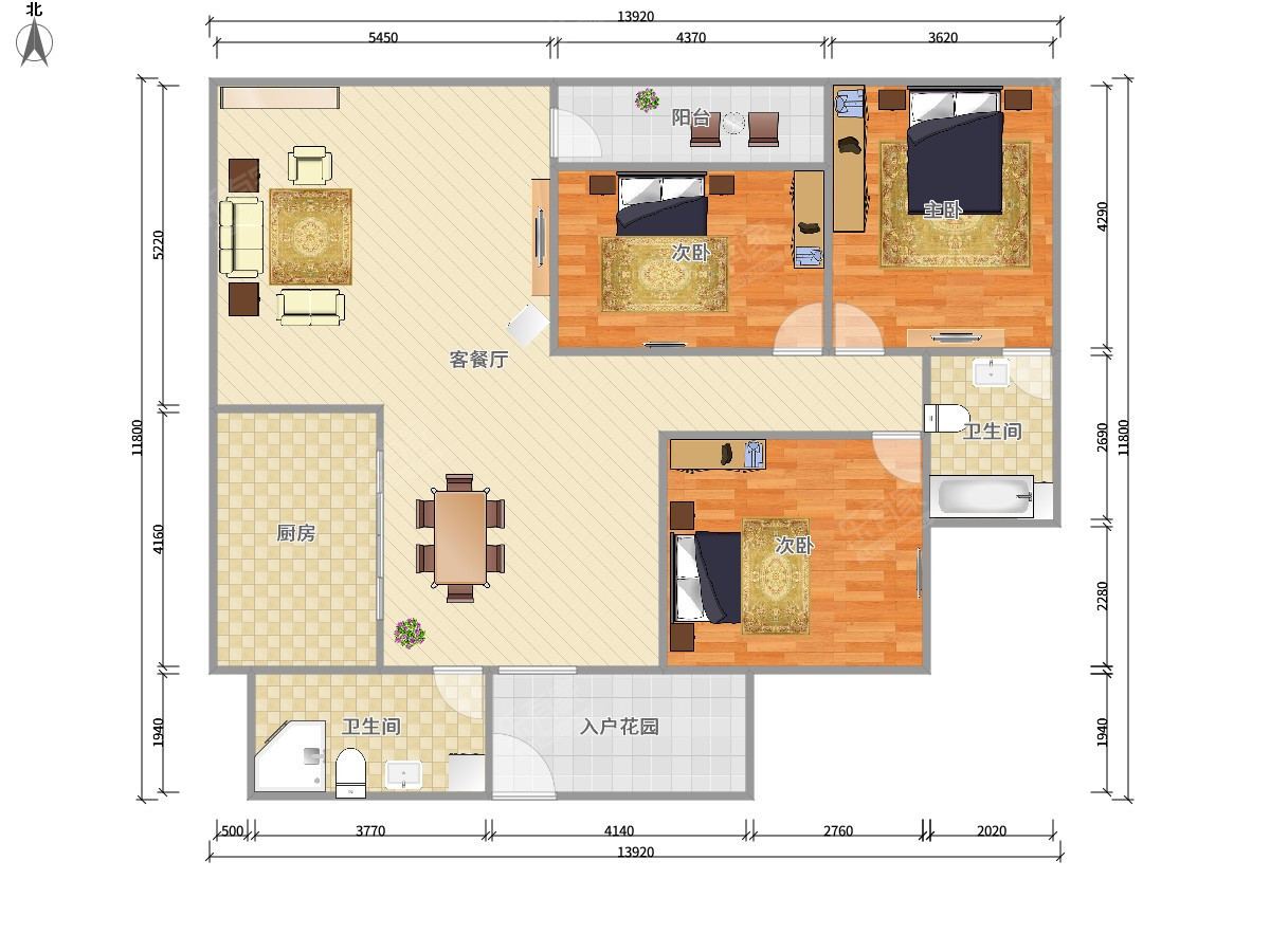 阜丰豪庭户型图