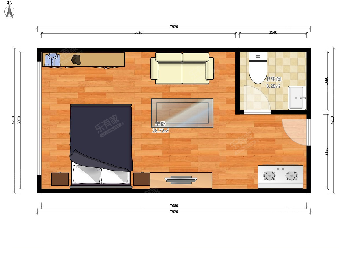 德润荣君府户型图