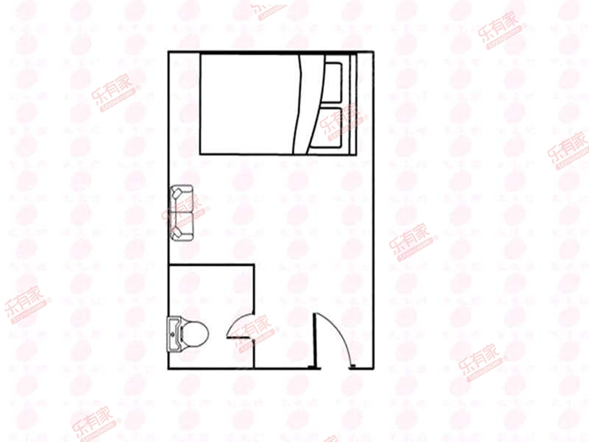 下梅林肉菜市场综合楼户型图