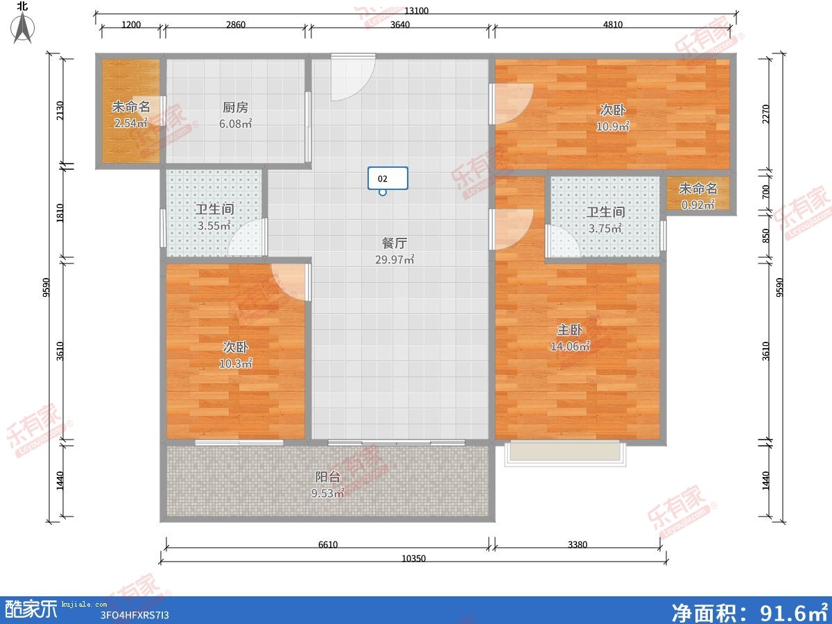 雅居乐山海郡户型图