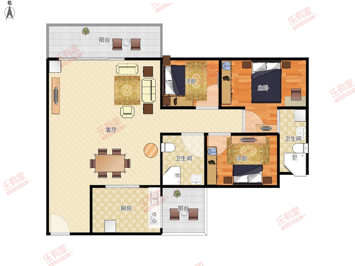融创香山府户型图