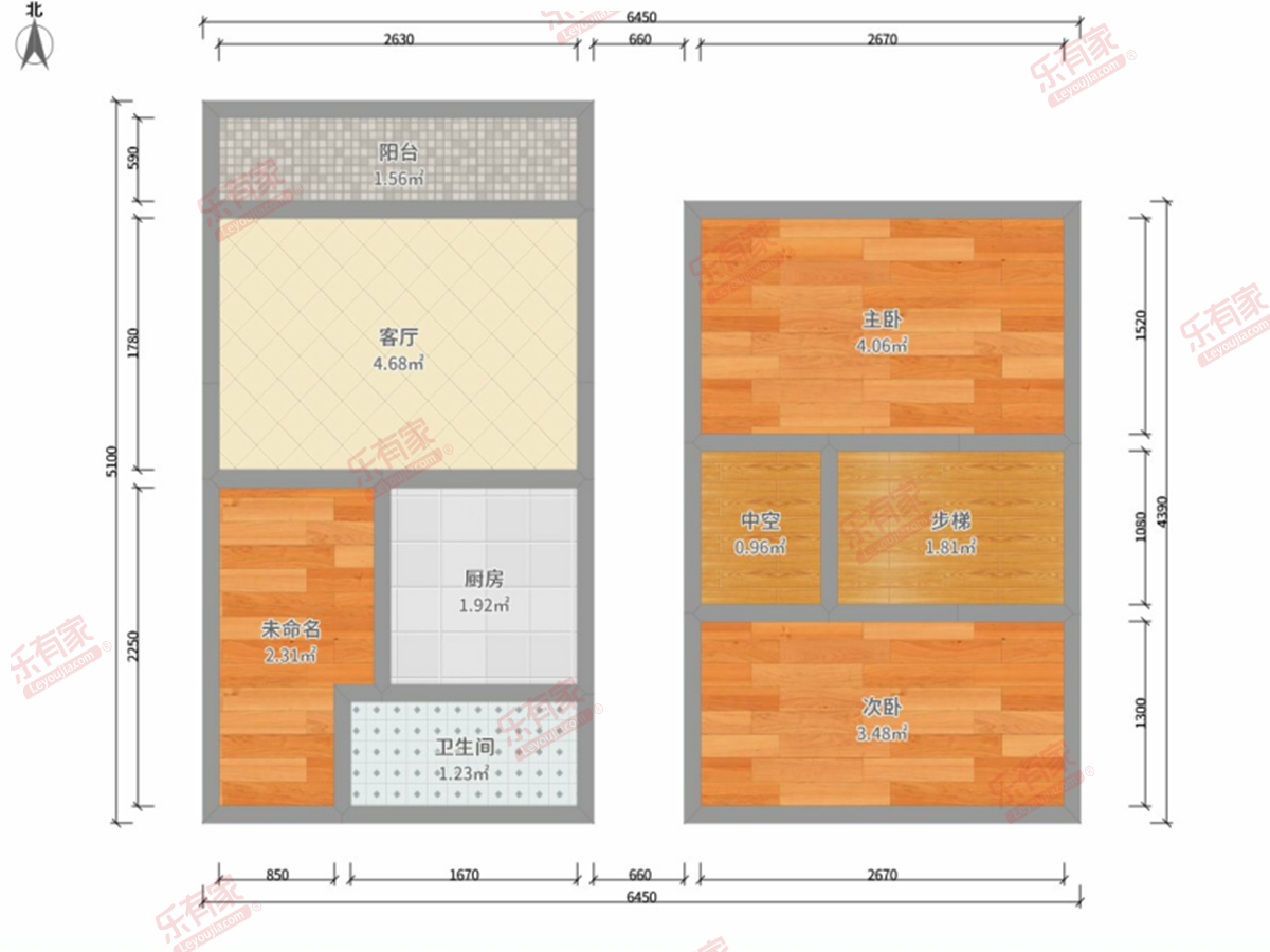 锦秀蓝山户型图