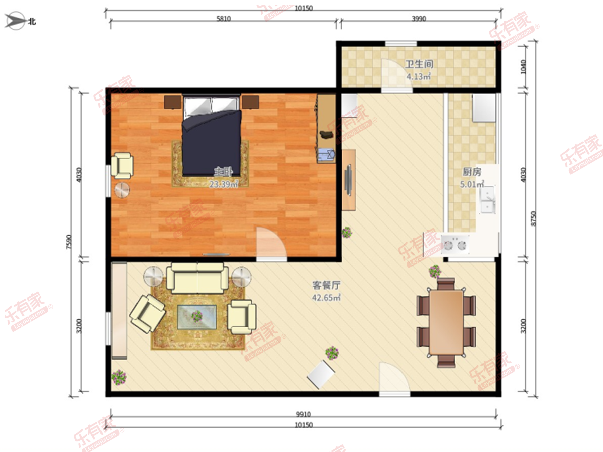 东甲村户型图