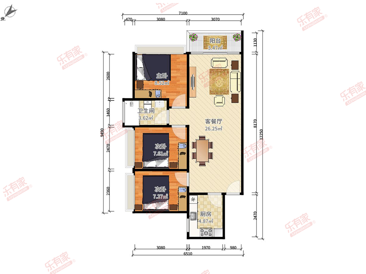 靖轩豪苑，户型方正，通风采光优，人车分流，带空中花园，业主诚售，随时看房！