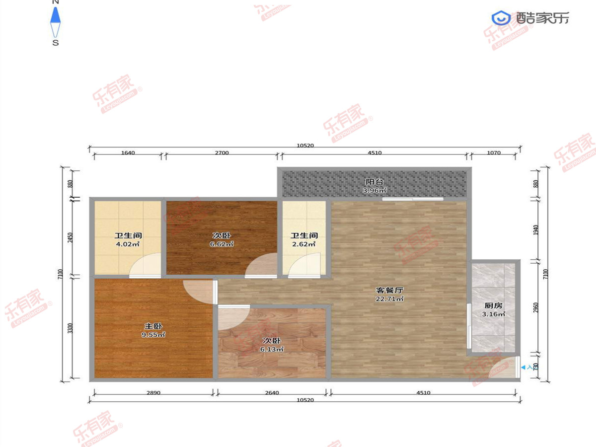 新光天地花园户型图