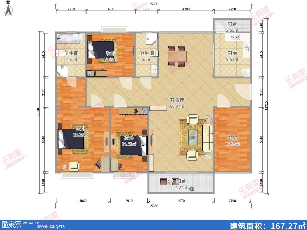 中天国际户型图